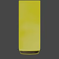 Vibrant Yellow Mercedes Commercial Van 3D Render With Front Design And Wheels