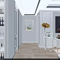 Bright Light Luxury Living And Dining Room Interior Design With Comfortable Sofas And Gorgeous Chandelier