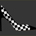 High Heels Stiletto Shoes Stiletto Heels Thick Heel Shoes Thick Heel Shoes High Heel Shoes Fashion High Heel Shoes 3d model