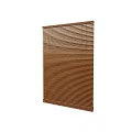 Brown Wooden Vertical Blinds For Home Window Interior Decor And Design 3d model