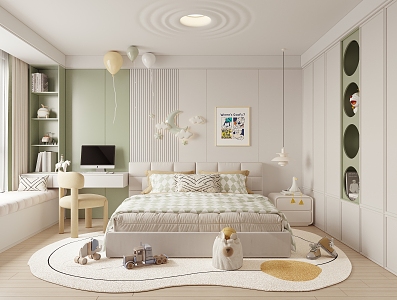 Children's bedroom 3d model