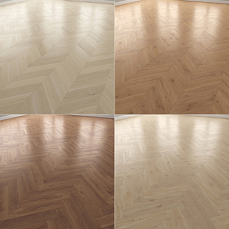 Modern Flooring Wood Flooring 3d model