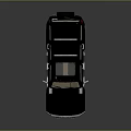 Deep Blue Off Road SUV With Sturdy Exterior And Roof Rack Design