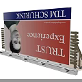 Industrial Billboard Display Equipment with Metal Frame and Support Structure