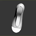 Elegant White Wedge Heel Shoes With Sleek Design And Open Toe