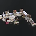 Modern Kitchen Interior Design With Island Counter Cabinets Appliances And Plants