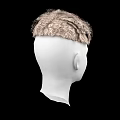 Game And Movie Character With Curly Blonde Wig On Mannequin Head