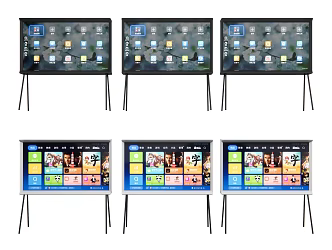 Modern Stand TV Stand Mobile TV Stand 3d model