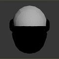 Sci-Fi Helmet Alien Helmet High Tech Helmet Game Helmet 3d model