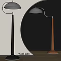 Middle style floor lamp 3d model