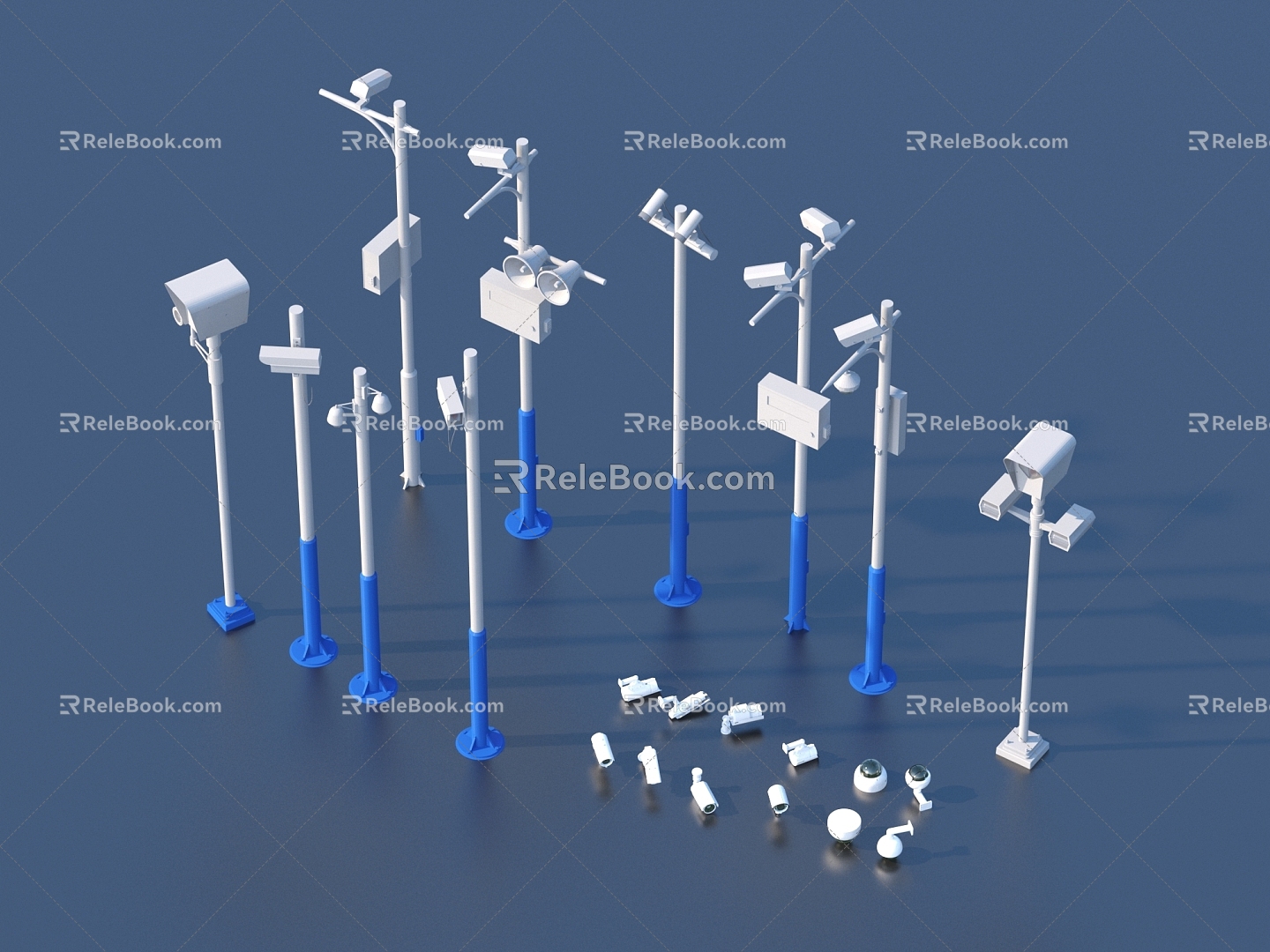 Surveillance camera probe 3d model