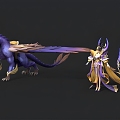 Queen Dragon 3d model