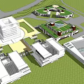 Software Park R & D Center of Science Park 3d model