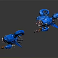 Modern Robot Toys 3d model
