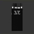 Sleek Vape Device With Dark Wood Grain Surface And Transparent Top Cover