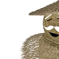Modern scarecrow main scene scarecrow 3d model