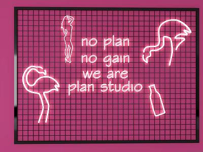 Modern decorative lights neon pendant 3d model