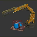 Robot Arm Mechanical Arm Robot Arm Robot Head Robot Parts Robot Hand Manipulator 3d model