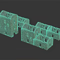 Ancient Castle Ruins Architectural Remains With Stone Brick Structure And Historical Design