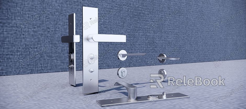 Modern Door Handle Simple Door Handle model