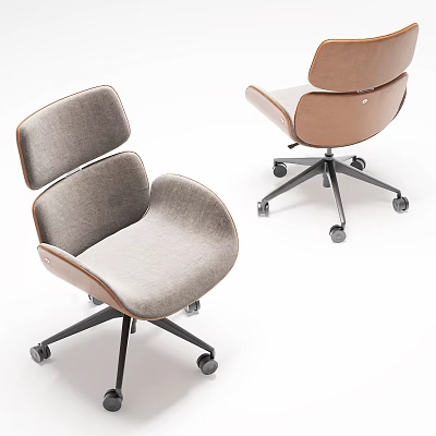 Fashion office chair 3d model