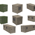 Industrial Equipment Container 3d model