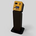 Bitcoin ATM Machine 3d model