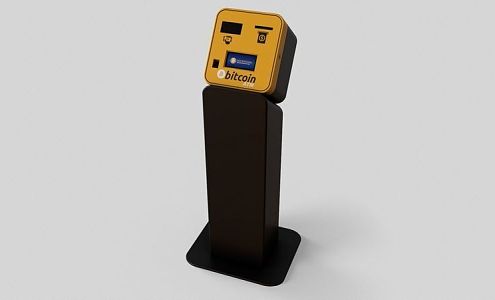 Bitcoin ATM Machine 3d model