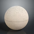 Celestial Globe With Detailed Star Charts Grid Lines And Smooth White Surface For 3d model