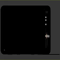 Pair of Black Desktop Computer Speakers With Sleek Design And Clear Sound
