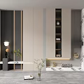 Modern Shoe Cabinet Design With Neutral Tones Storage Shelves And Interior Decor