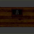 Rustic Wooden Cabinet With Detailed Carved Patterns And Traditional Design