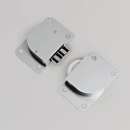 Hardware Tools Collection With Black And Silver Connectors Panels And Slides