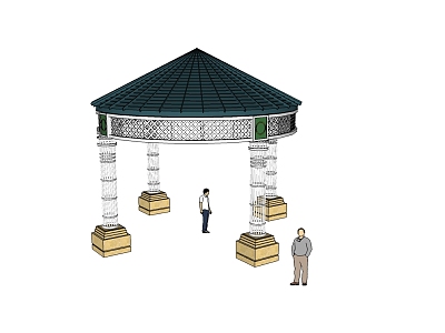 Modern Pavilion model