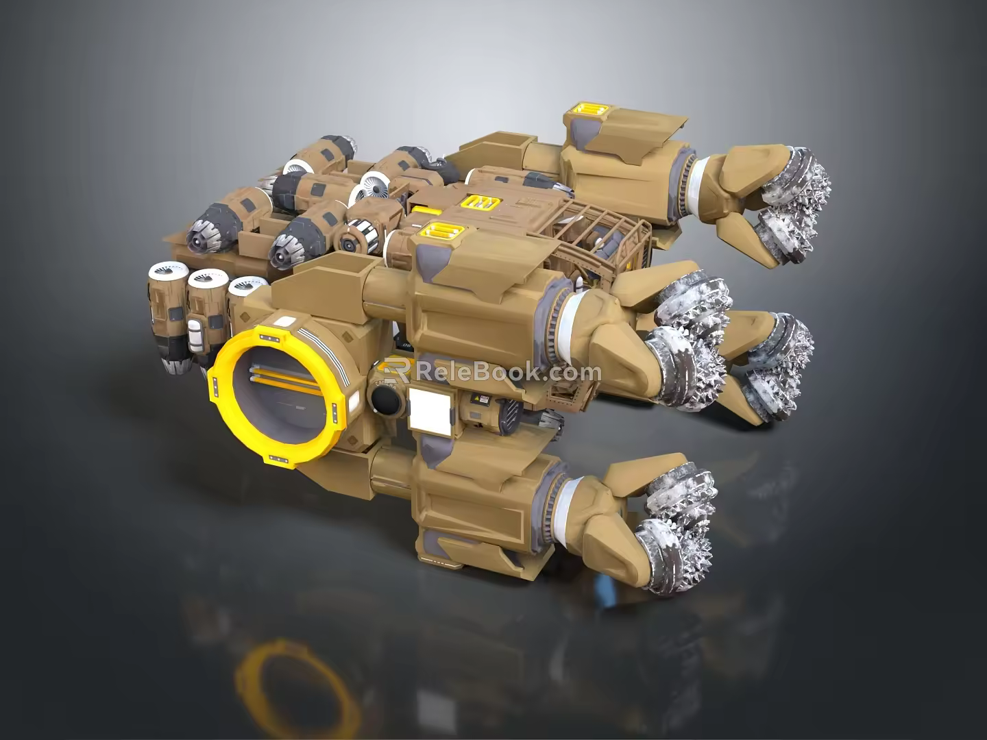 Modern Engine Space Engine Spaceship Engine Spaceship Engine 3d model