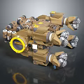 Modern Engine Space Engine Spaceship Engine Spaceship Engine 3d model