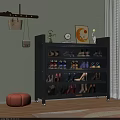 Modern Large Capacity Transparent Multi Layer Shoe Cabinet For Home Entrance Shoe Storage Organization