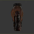 Rusty Metal Pipe Wrench Heavy Duty Hardware Tool For Industrial Use