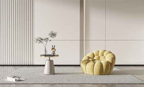 Modern Lazy Sofa 3d model