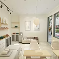 Modern Beauty Hair Salon Interior Design With Comfortable Chairs Beauty Beds And Product Shelves