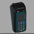 Handheld Business Equipment POS Terminal With Payment Processing And Transaction Functions