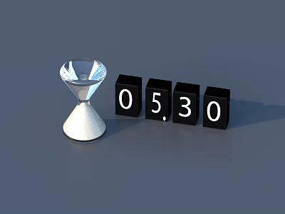 Funnel Timer 3D Model 3d model Funnel Timer 3D Model 3d model