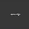 Advanced Long Wing Drone With Propeller Landing Gear And White Exterior Design