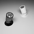 Modern Black And White Downlights And Spotlights For Home Interior Lighting