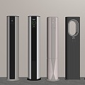 modern air conditioner vertical air conditioner 3d model