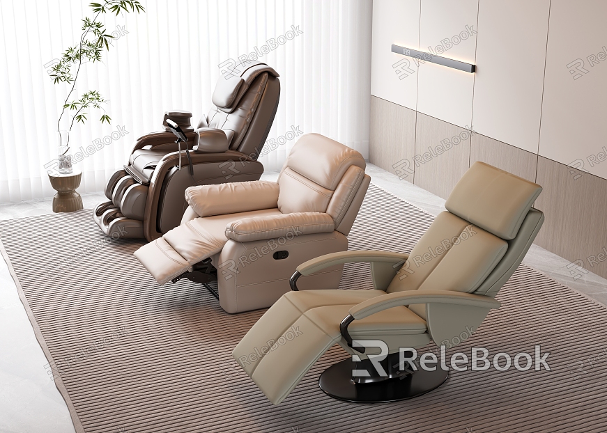 Modern Massage Chair Leather Massage Chair Massage Sofa Electric Massage Chair Foot Bath Massage Chair Beauty Chair model