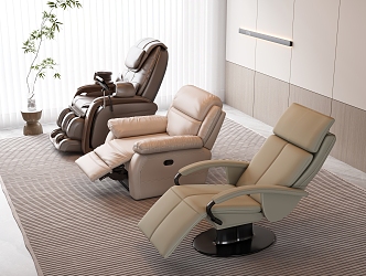 Modern Massage Chair Leather Massage Chair Massage Sofa Electric Massage Chair Foot Bath Massage Chair Beauty Chair 3d model