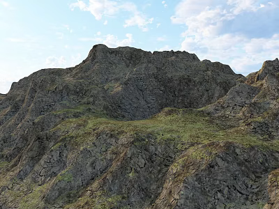 The Modern Mountain 3d model