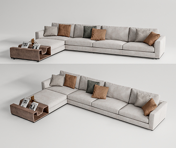 Arflex Multiplayer Sofa Modern Multiplayer Sofa 3d model