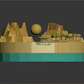 Game Environment Game Scene Fairy Tale Scene Fairy Tale Magic Scene Magic Item Fantasy Scene 3d model